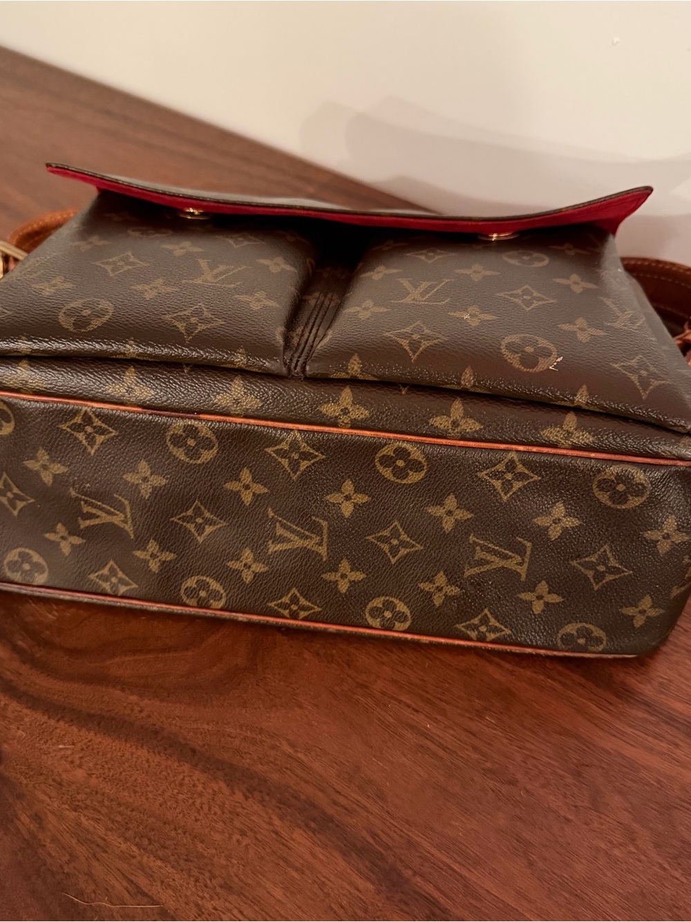 Authentic Louis Vuitton Viva Cite Shoulder Bag GM Brown Canvas - Picture 11 of 12